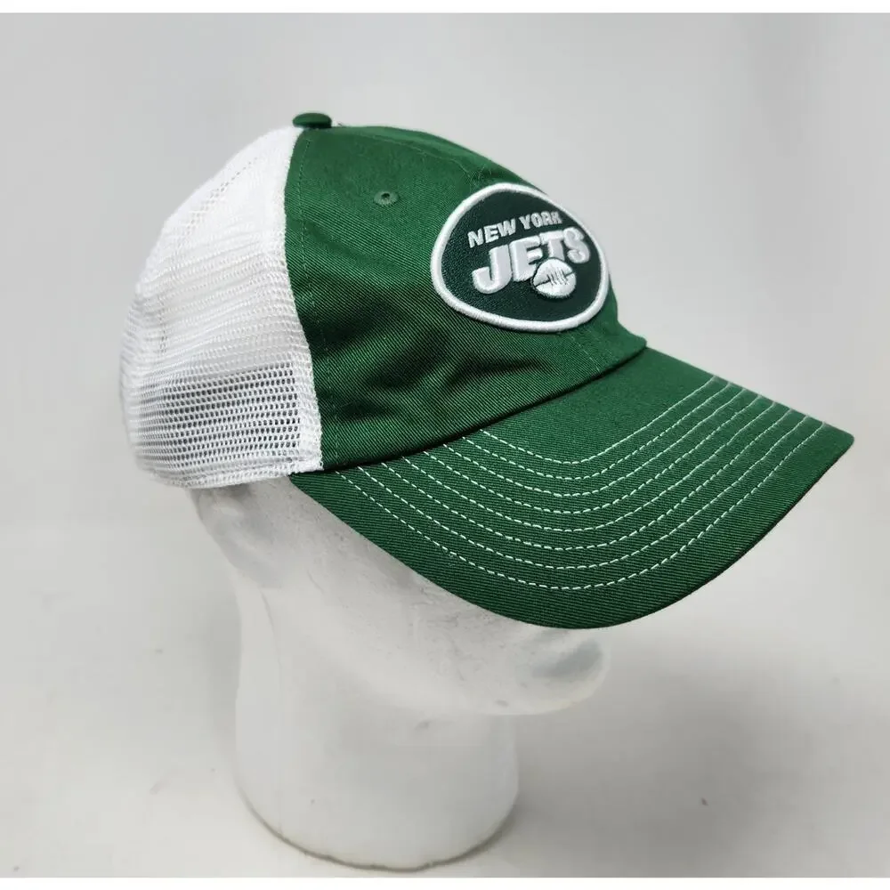 New York Jets NFL Fanatics Green/White Trucker Adjustable Snapback Hat